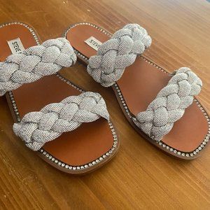 Steve Madden Newbie Rhinestone Sandals